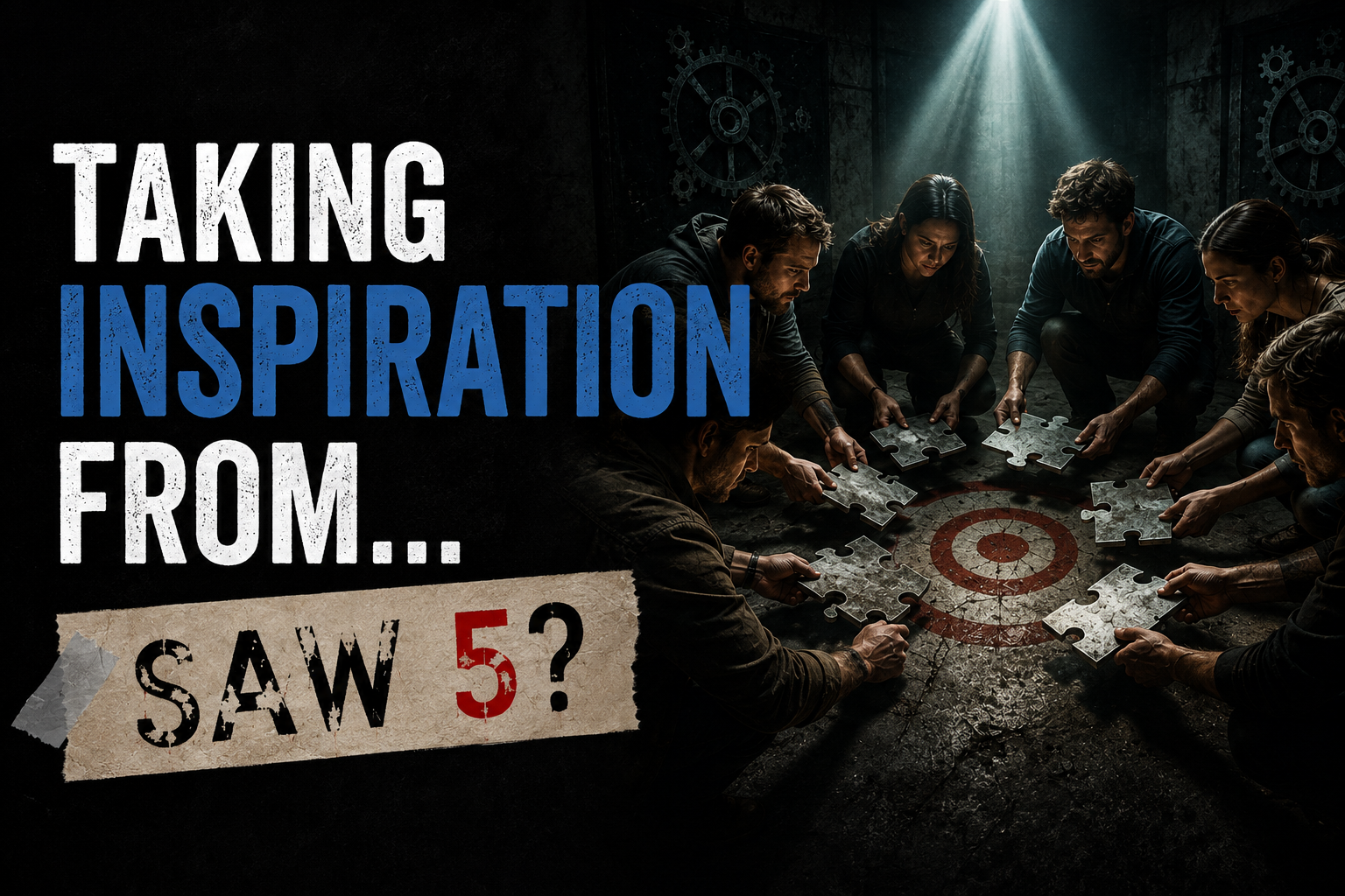Taking inspiration from… Saw 5?